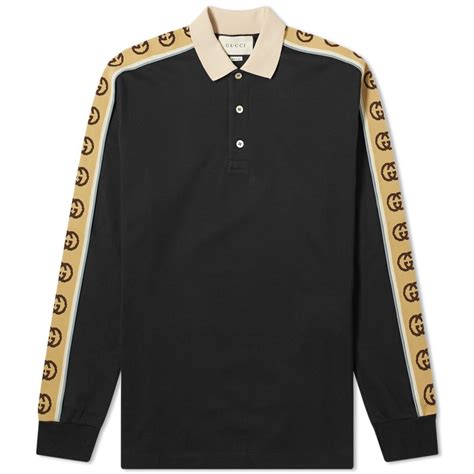 gucci long sleeve polo shirt